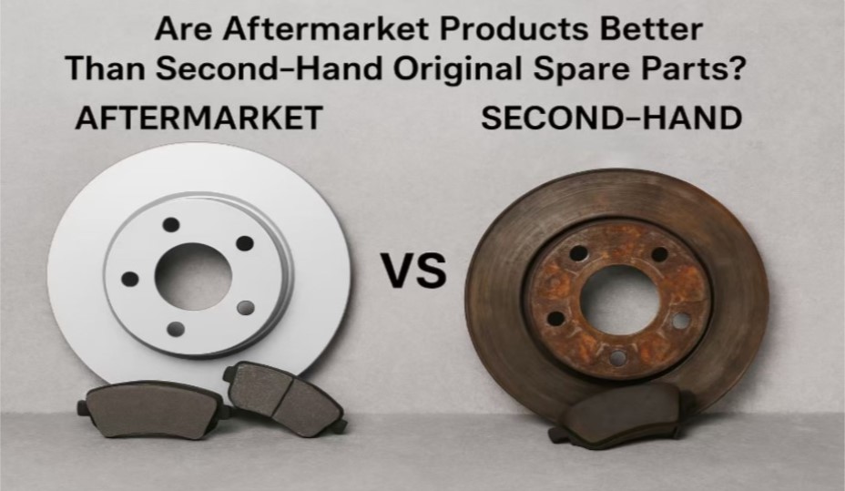 Aftermarket vs second-hand OEM spare parts comparison