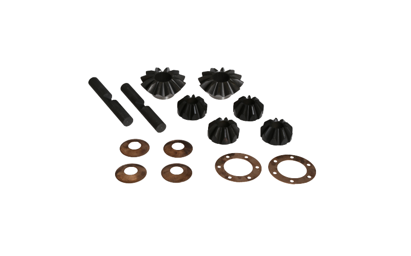 Set of differential gears